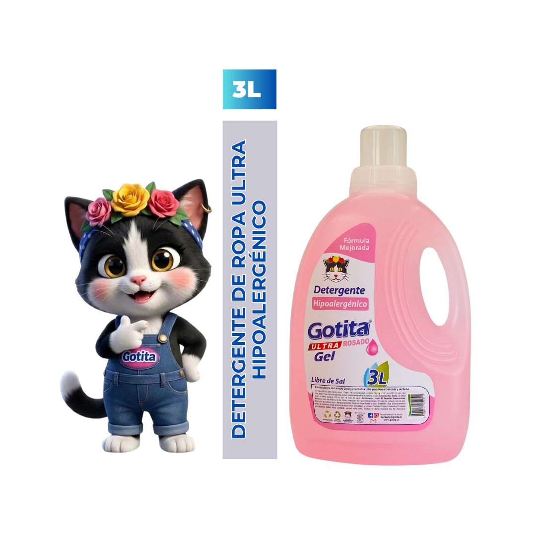Detergente Gotita Ultra Ropa Delicada